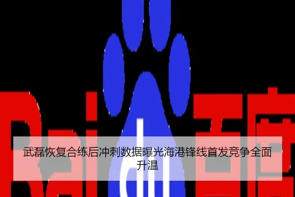 武磊恢复合练后冲刺数据曝光海港锋线首发竞争全面升温